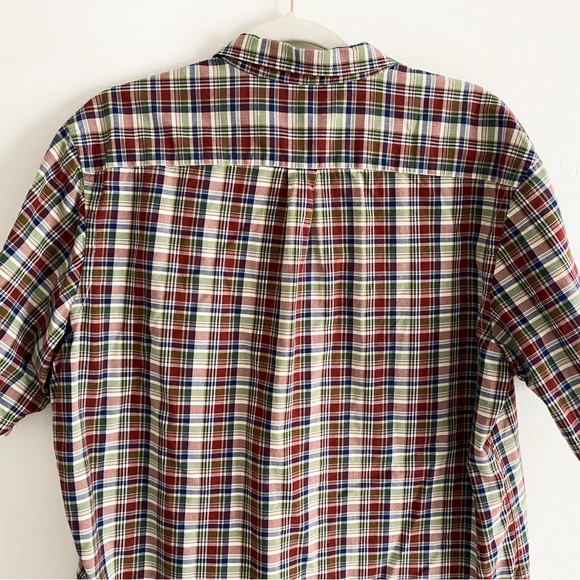 Dockers Modern Classic Men's 100% Cotton Short Sleeve Button Down Shirt, Size L - Picture 7 of 7